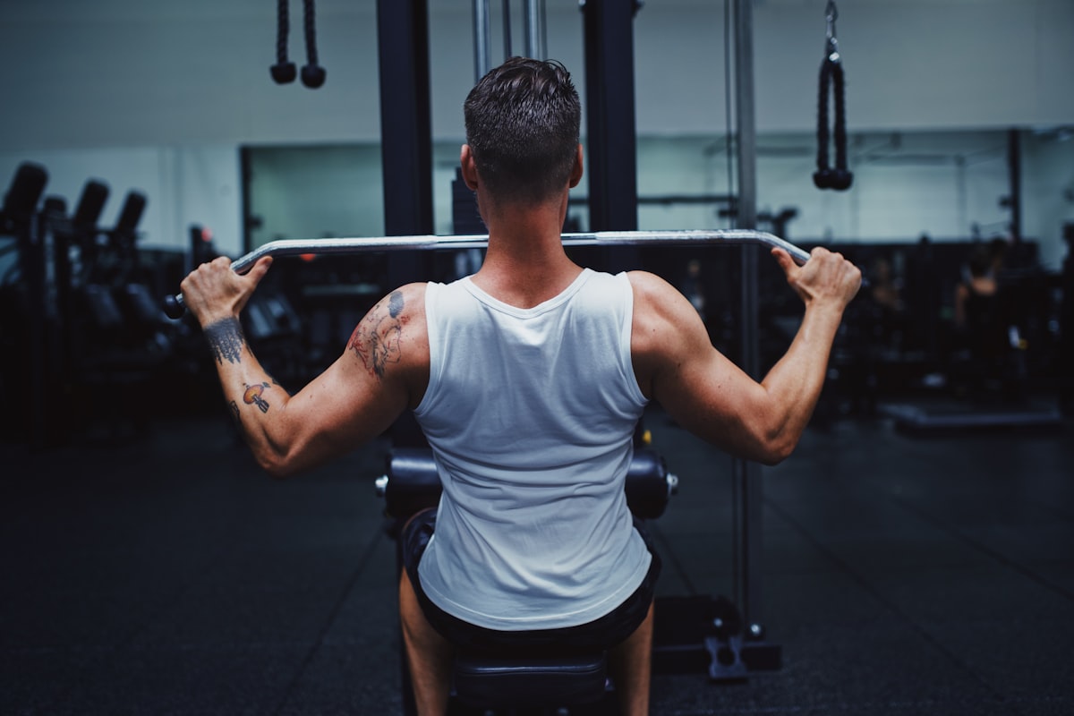 Man over 30 focused on health and nutrition